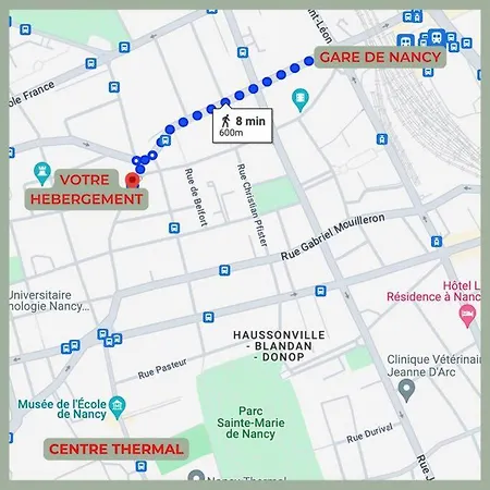 Thermal A 10 Min A Pied De La Gare Daire *